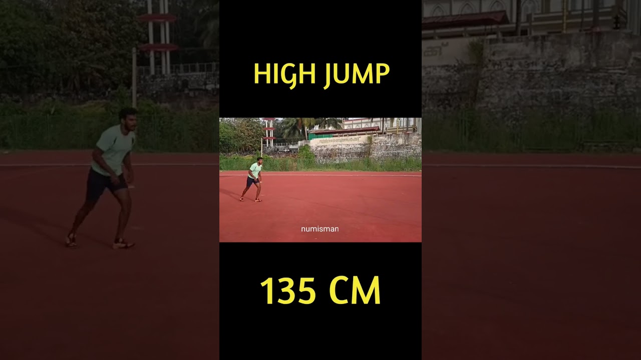 High jump 135 Cm 🔥 CPO 🔥Kerala PSC Physical Test #highjump #cpo