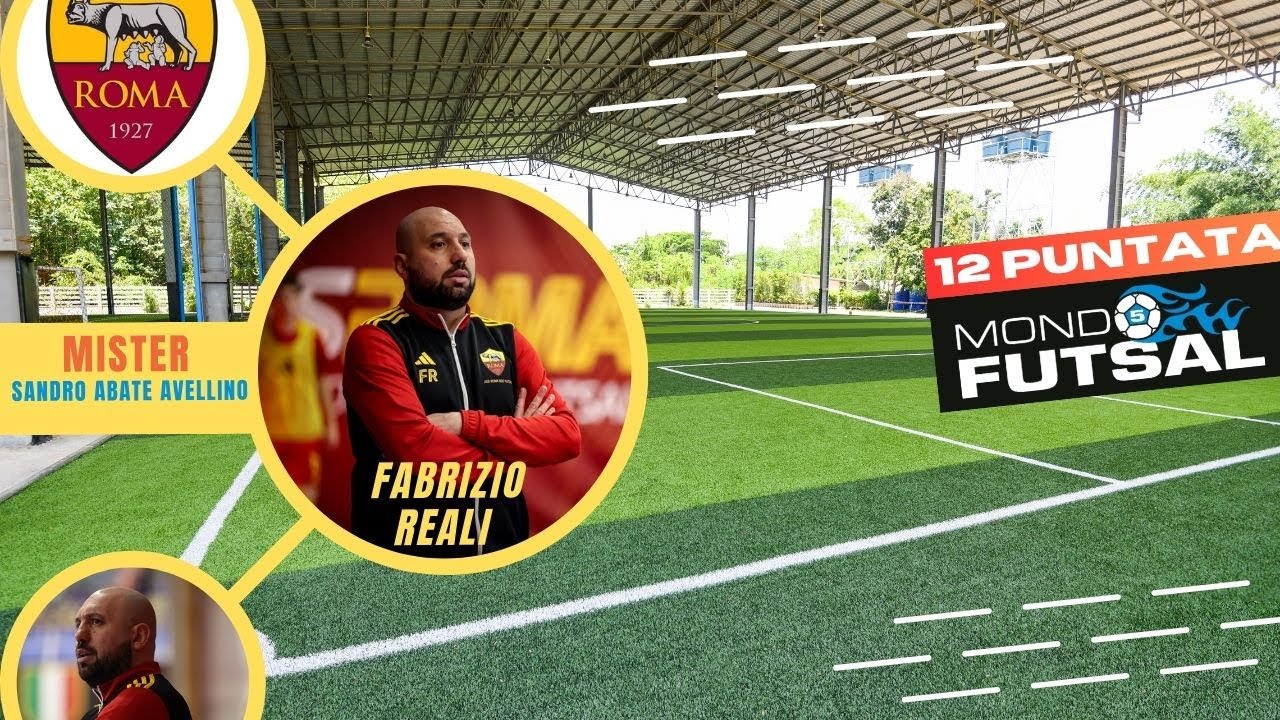 Mondo Futsal - 12 puntata - Ospite Fabrizio Reali allenatore  Roma 1927 Futsal