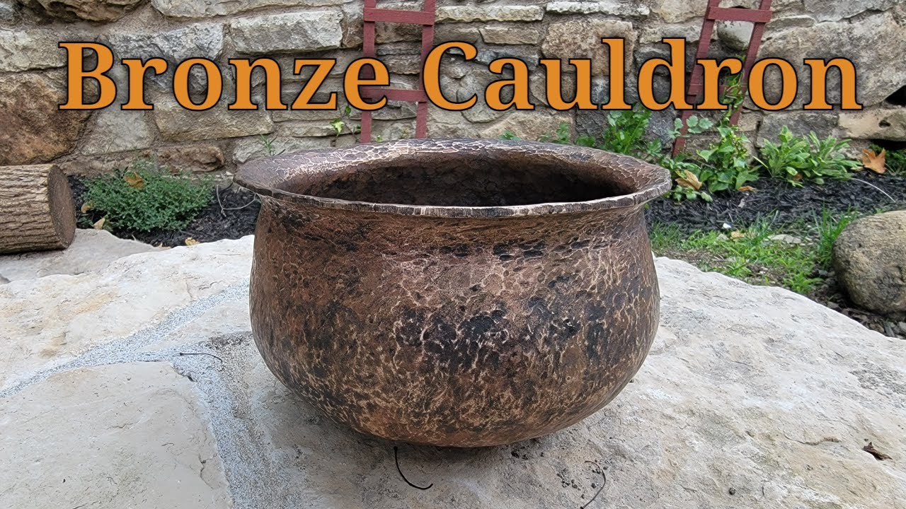 Forging a Bronze Cauldron - Hobbit Hole