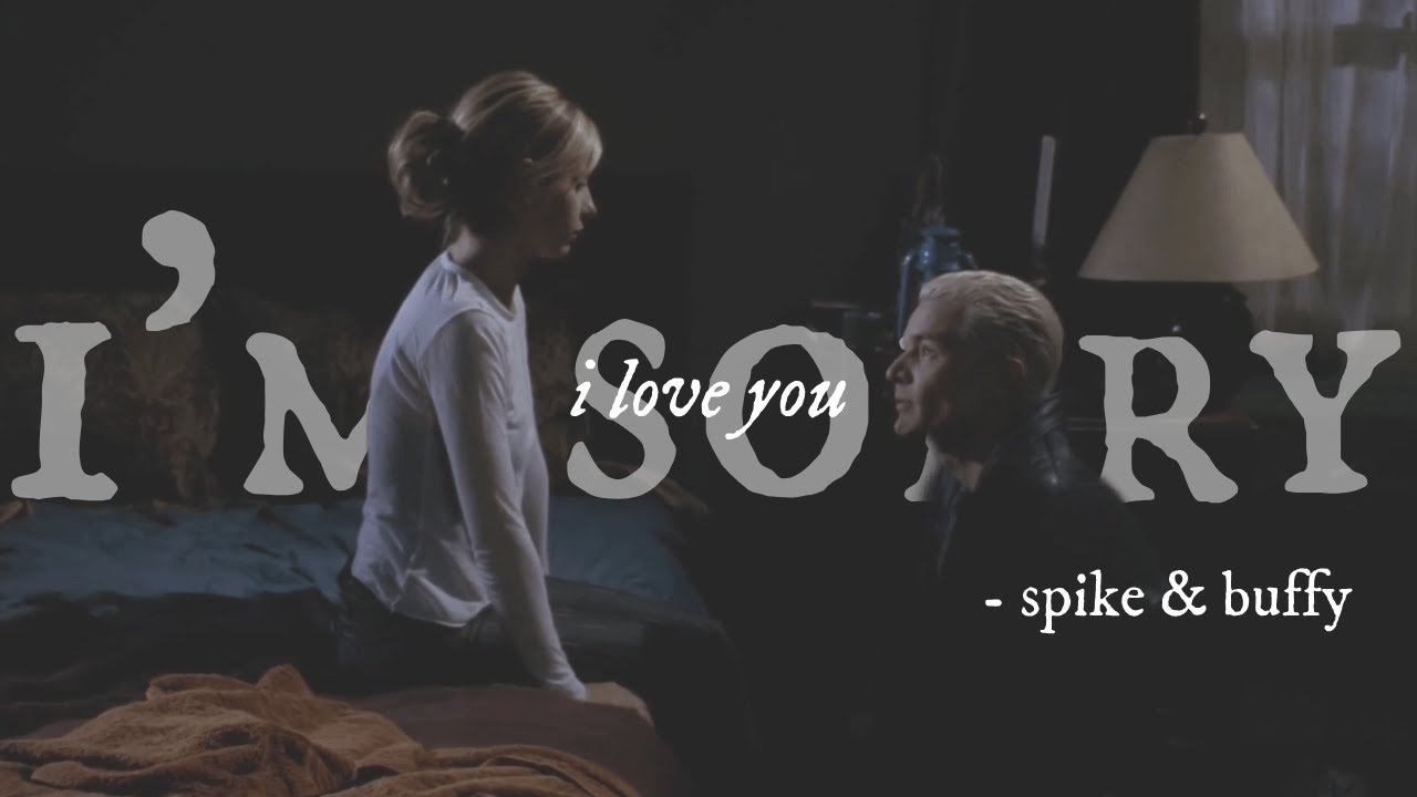 I Love You, I'm Sorry [spike + buffy]