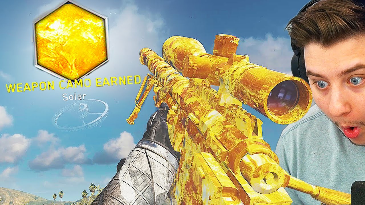 I’m almost done with INFINITE WARFARE.. unlocked SOLAR CAMO