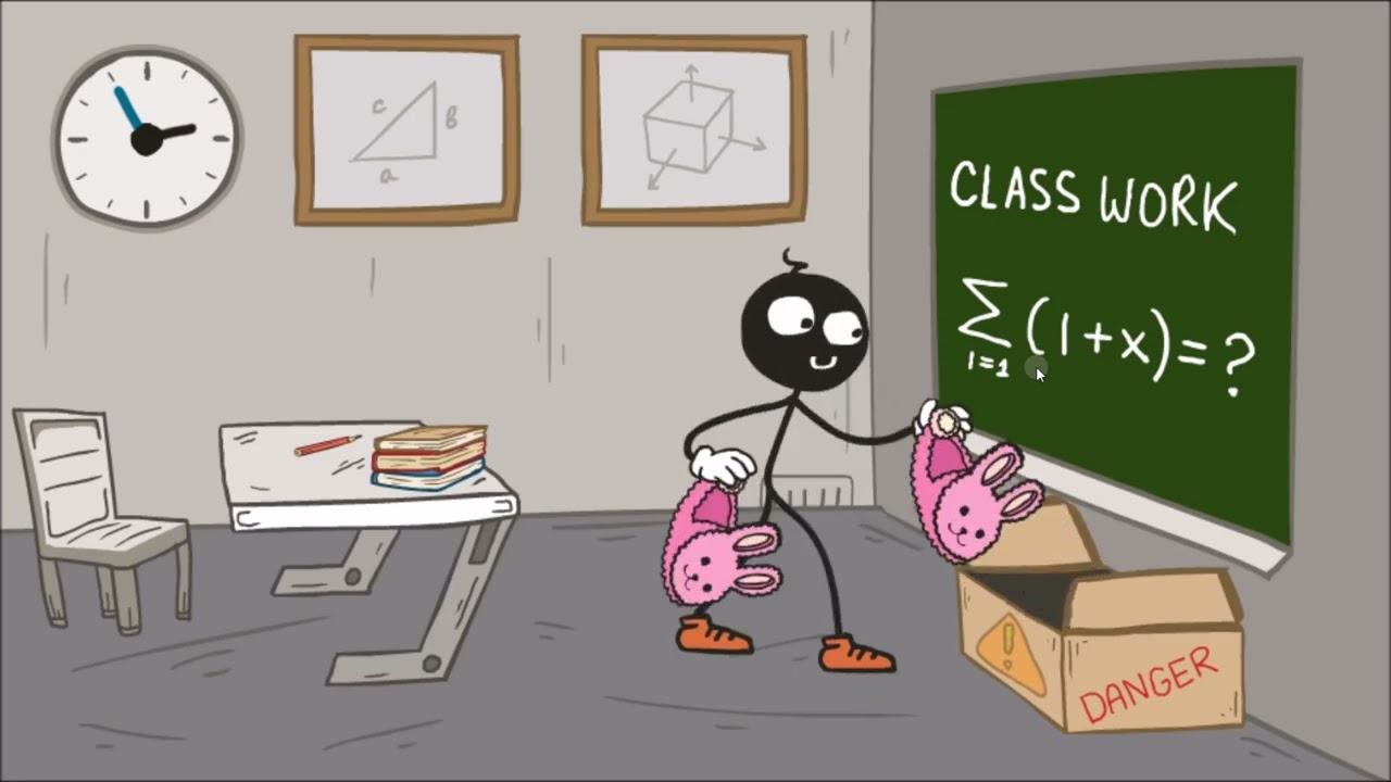 Stickman Escape School - funny browser game