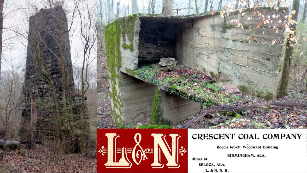 Rail Bridge Piers and Coal Mine Air Ventilation Shaft Foundation Remains