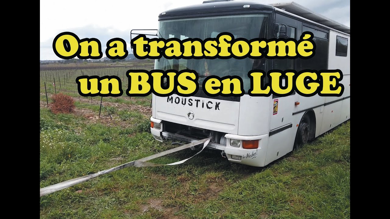 Piégé dans la boue ! Le Bus ne bouge plus !! Les Happy Dudul