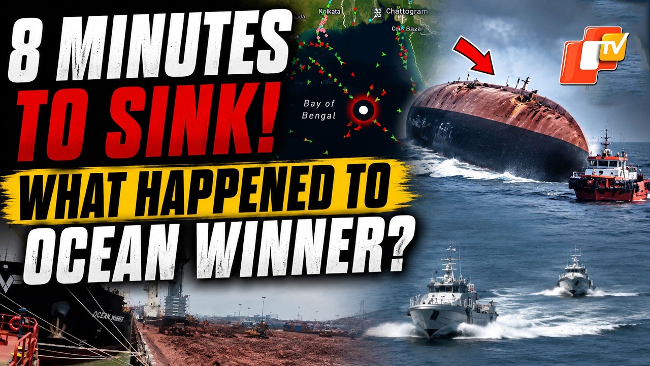 From Black Rose To Ocean Winner: Why Are Cargo Ships Sinking Off Odisha Coast?