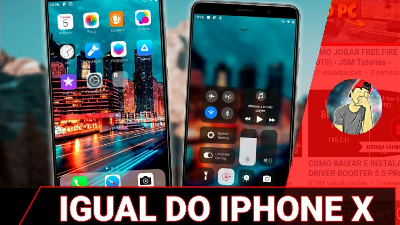 COMO DEIXAR SEU CELULAR ANDROID IGUAL DO IPHONE X (2019) &lsaquo; JSM Tutorias &rsaquo;