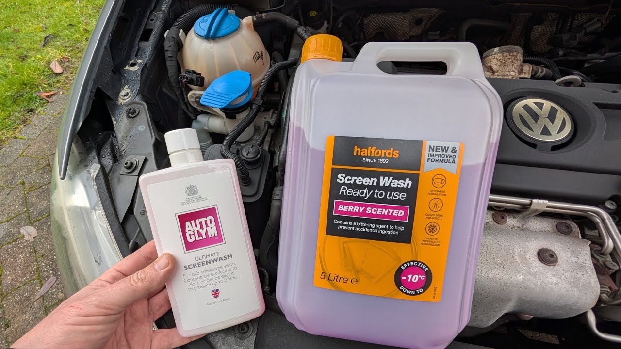 Best Screenwash Autoglym versus Halfords