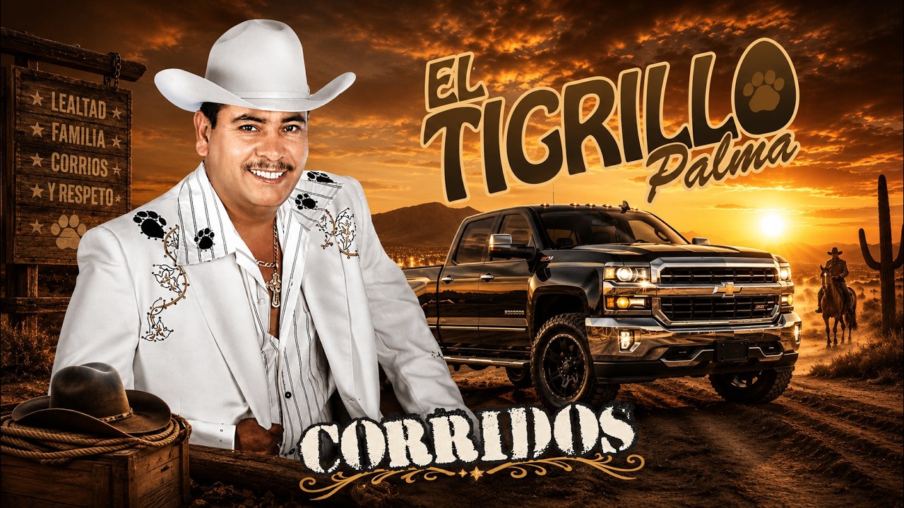 🐅 El Tigrillo Palma | Puros Corridos Mix |🔥 Grandes &Eacute;xitos Del Recuerdo