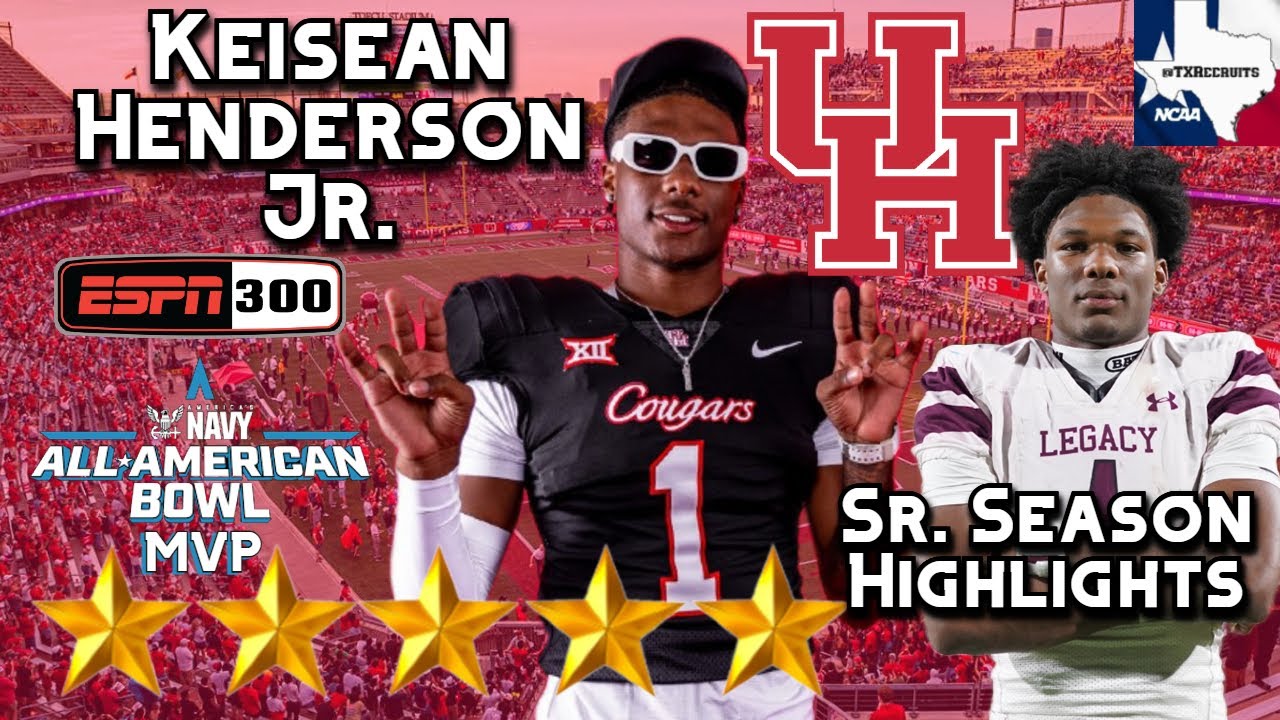 KEISEAN HENDERSON | #1 QB in the NATION | Houston Football Commit Class of 2026 SR SZN Highlights