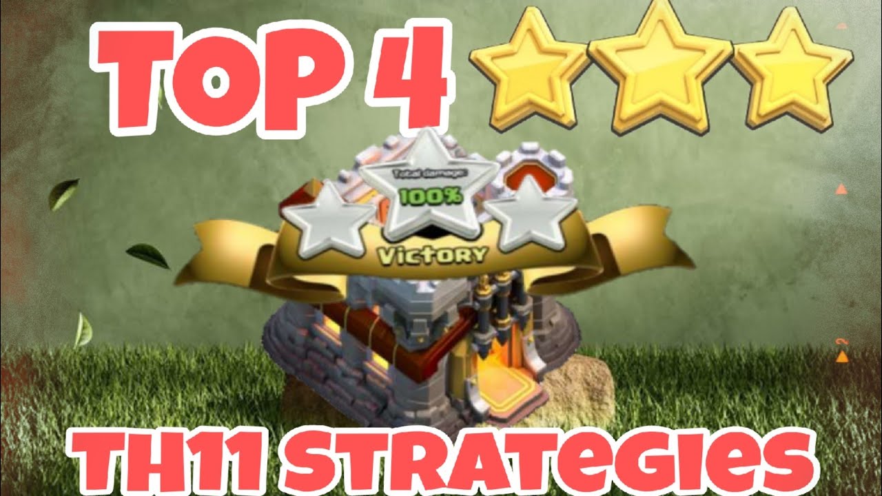 RIP TH11 || Top 4 Attack Strategy for Town Hall 11 in 2024 (STARTING)