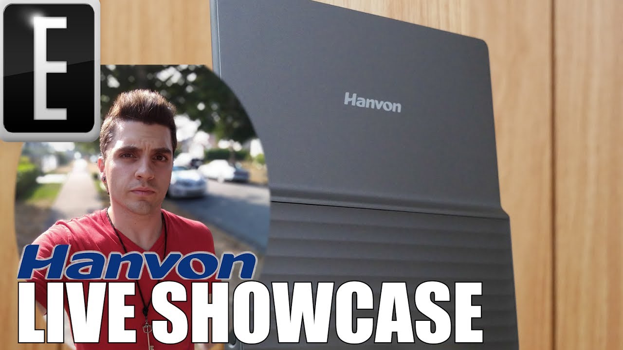 HANVON has an e-Reader FINALLY - LIVE SHOWCASE