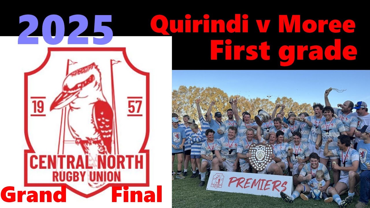 2025 Central North rugby first grade grand final. 6/9/25