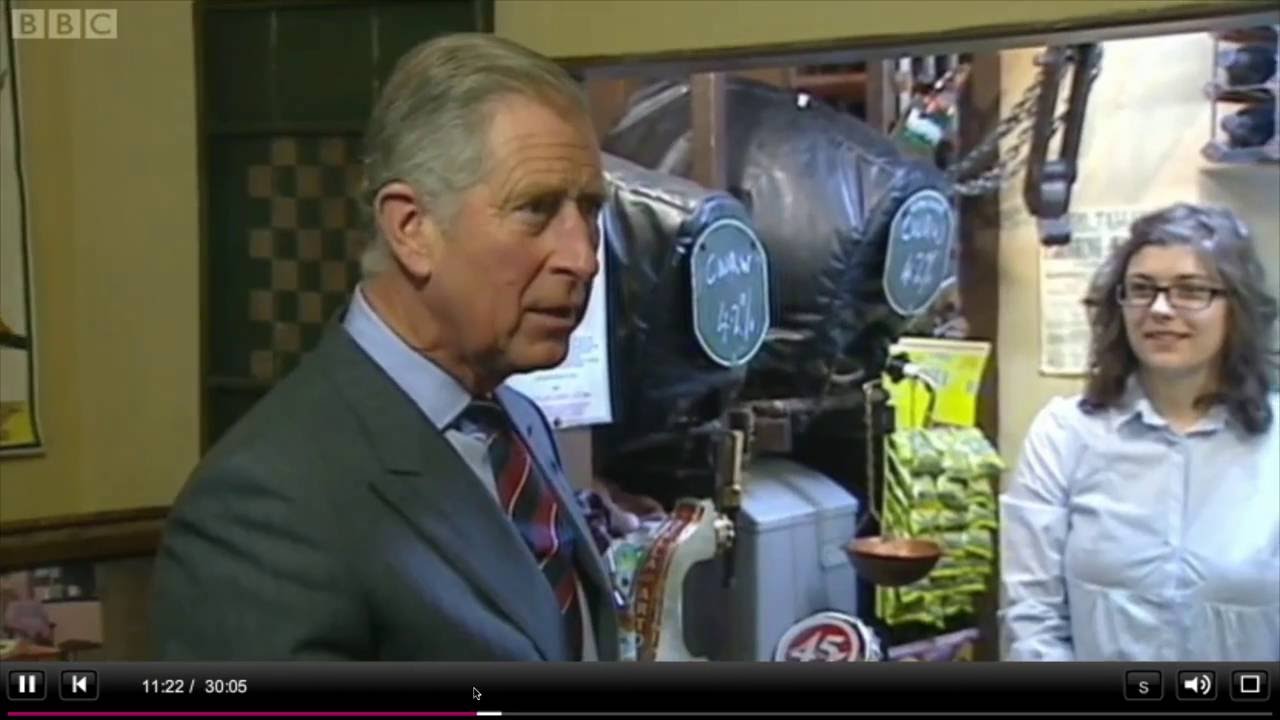 2009 Prince Charles visits our pub on Mock the Week