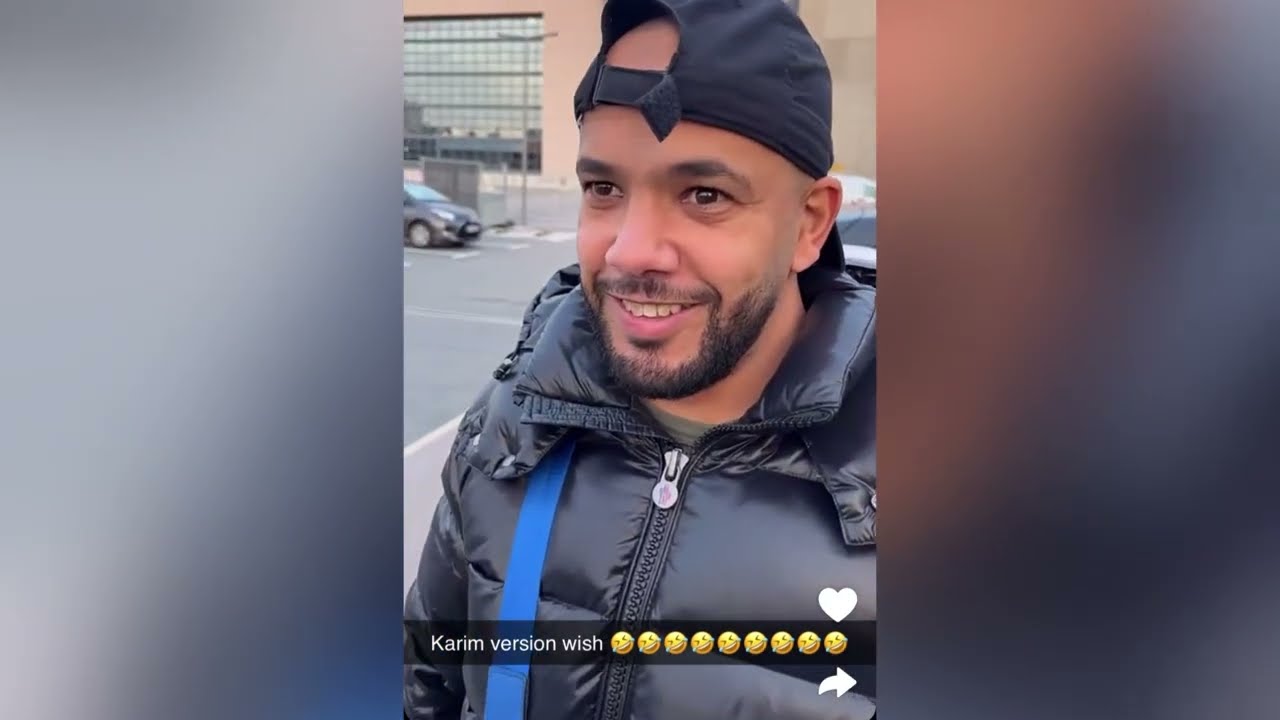 Karim Lipton, son cousin s’habille comme lui en version Wish