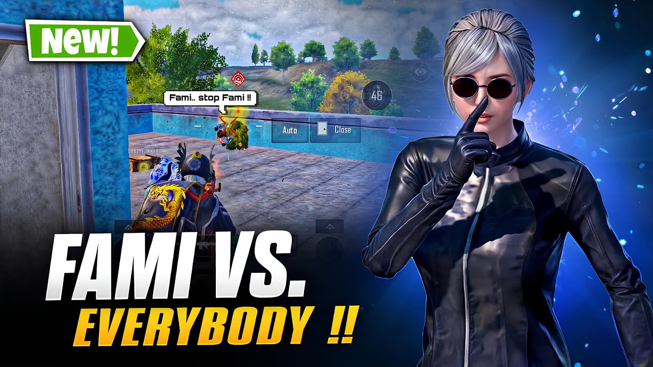 NEW BEST 2 FINGER CLAW PLAYER | PUBG MOBILE | FAMI