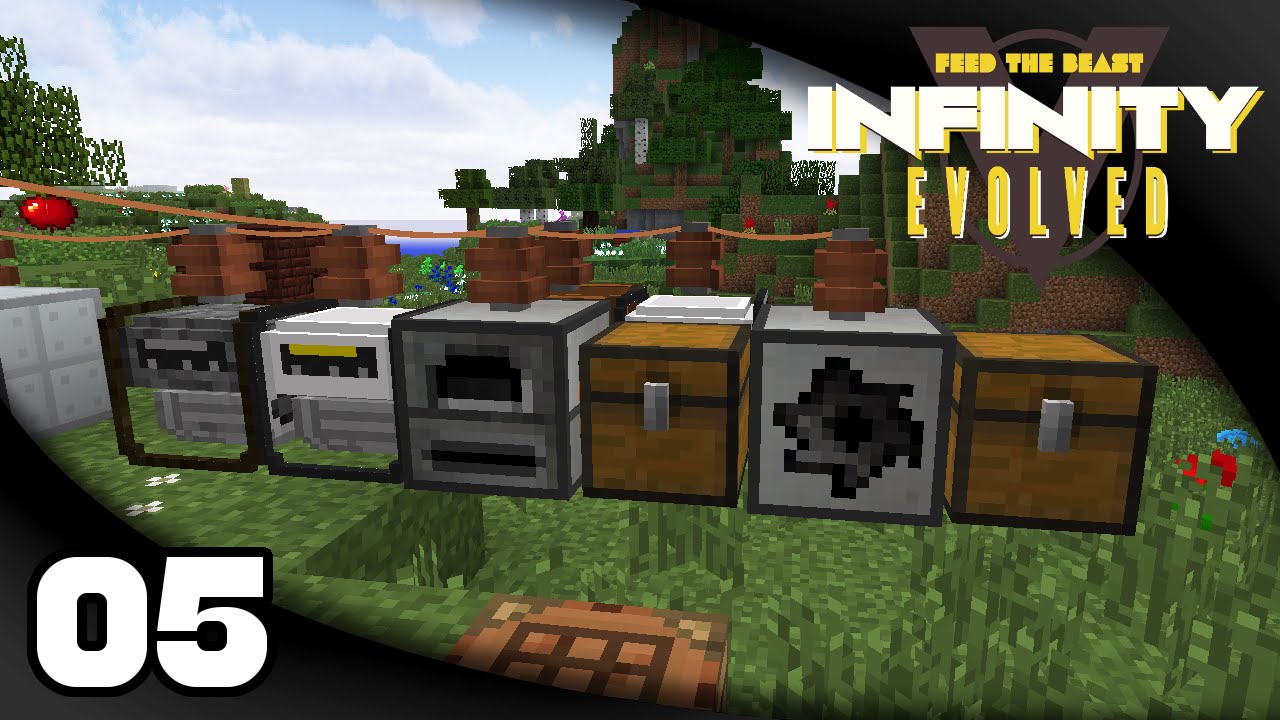 Infinity Evolved - Ep. 5: Machine Frames! | FTB Infinity Evolved Expert Mode