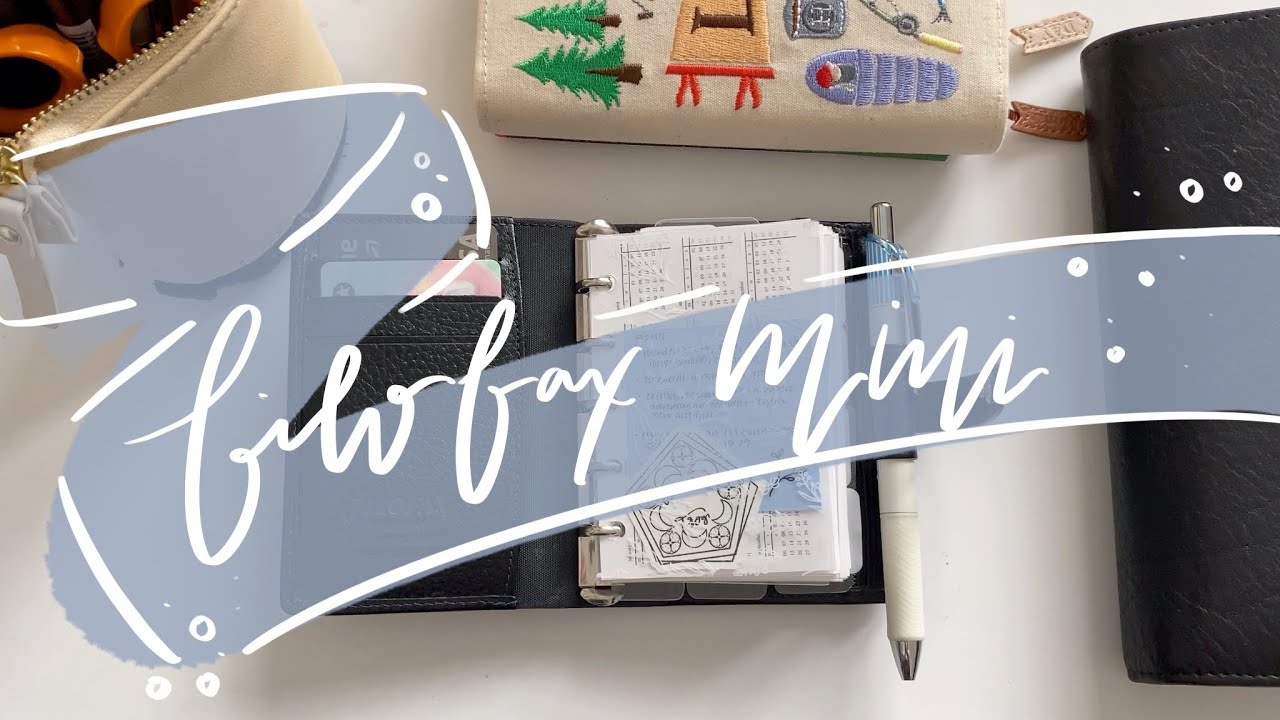 Filofax Mini Finsbury Flip Through | LindseyScribbles