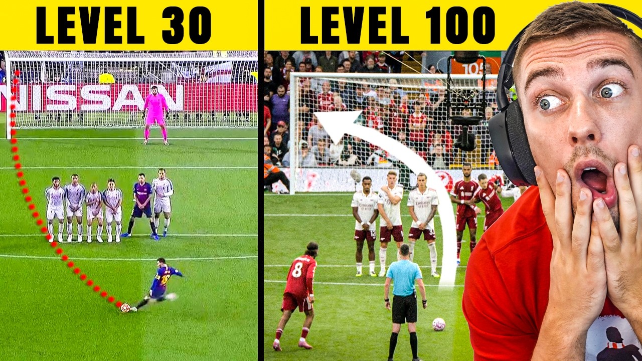 OVO SU NAJBOLJI SLOBODNI UDARCI OD LEVEL 1 DO LEVEL 100 !