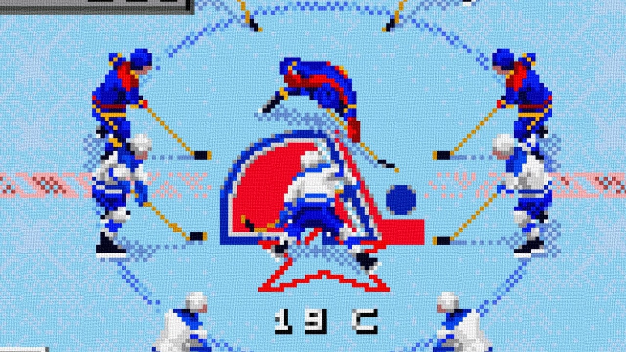 NHL 96 on the Sega Genesis