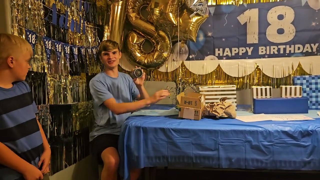 Tates 18th birthday