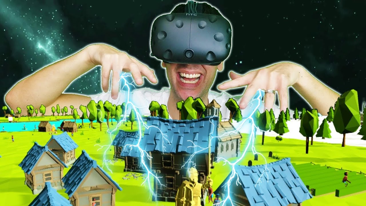 ПОСТРОЙТЕ ЦЕЛЫЙ МИР В РОЛИ ВСЕМОГУЩЕГО БОГА В VR! — Игровой процесс DEISIM VR для HTC VIVE