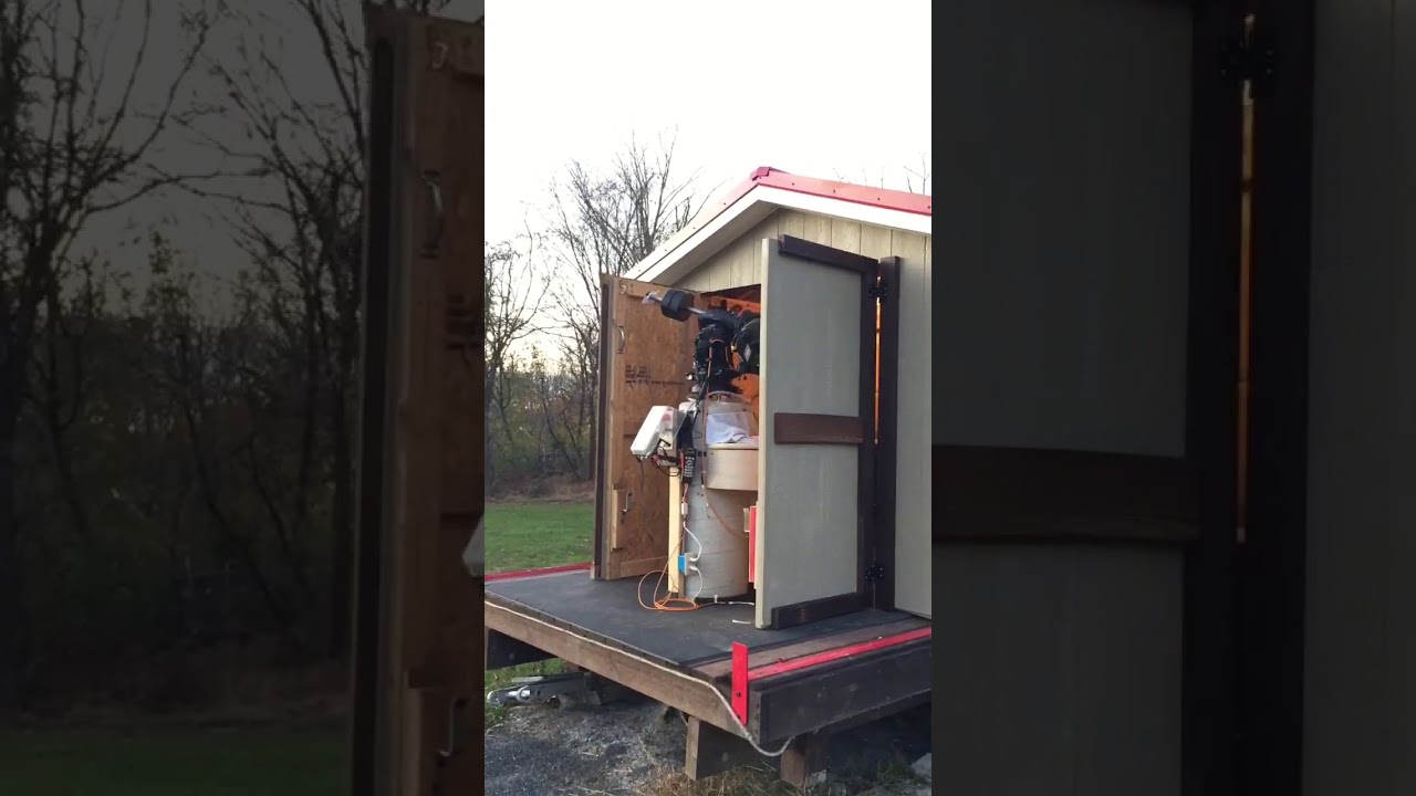 Roll off shed observatory.