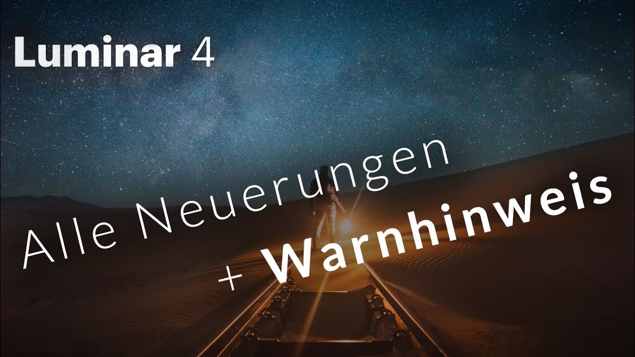 Luminar Update 4.2: Alle Infos + Warnhinweis