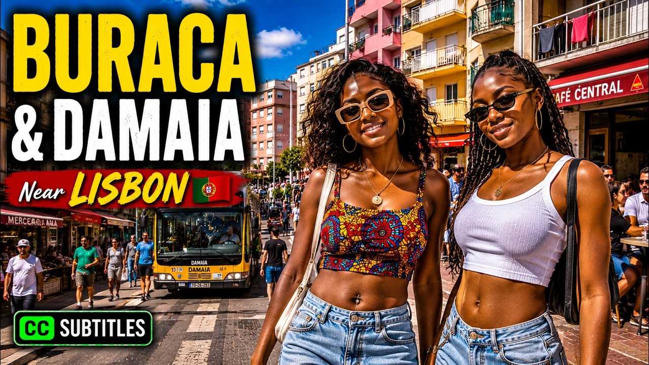 POV Drive Buraca & Damaia 🇵🇹 2026 | Residential Amadora Near Lisbon