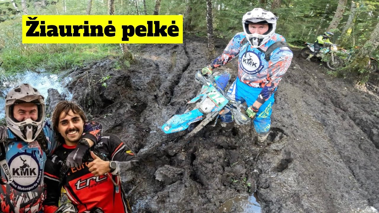Įtemptas. Baltijos Enduro Čempionatas 2025 Kupiškis. Uoginiai.