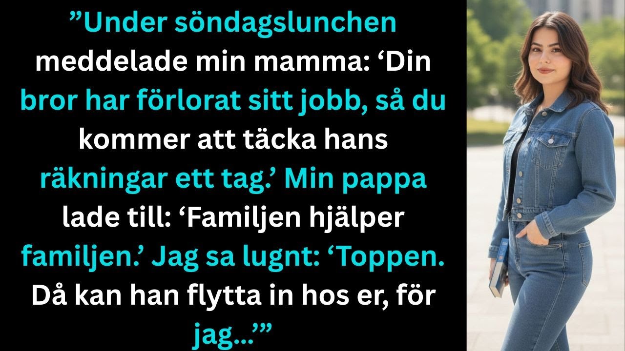 Mina föräldrar sa att jag skulle betala min brors räkningar istället sålde jag mitt hus och försvann