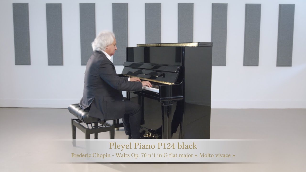 The Pleyel P124 Black Piano - Chopin's Waltz Op. 70 no°1 interpreted by Yves Henry