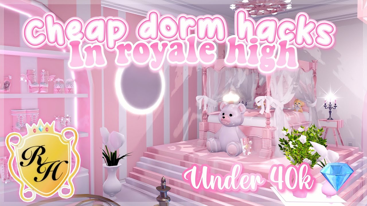ДЕШЁВЫЕ ЛАЙФХАКИ ДЛЯ ОБЩЕЖИТИЯ ДЛЯ НОВИЧКОВ! 🤩💎 *ОБЯЗАТЕЛЬНО ПОПРОБУЙТЕ!* | Royale High 🏰