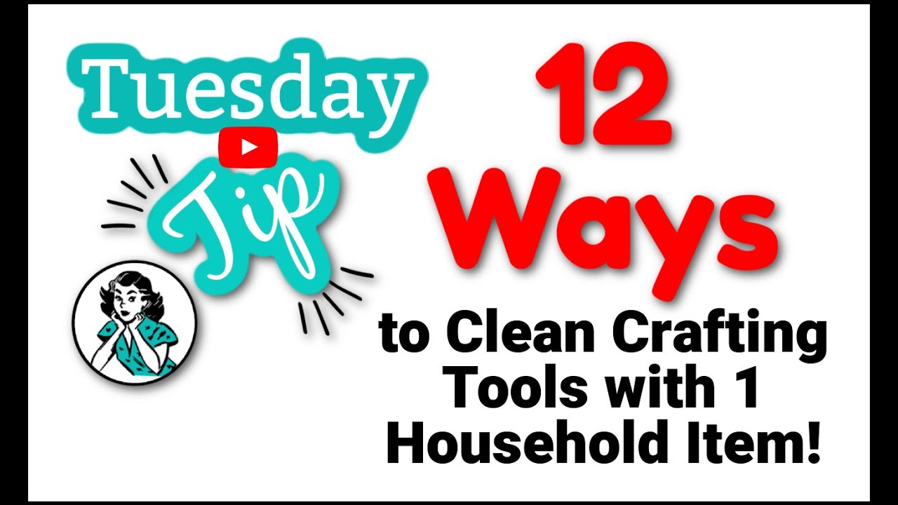 12 Ways to Clean Crafting Tools with One Simple Item