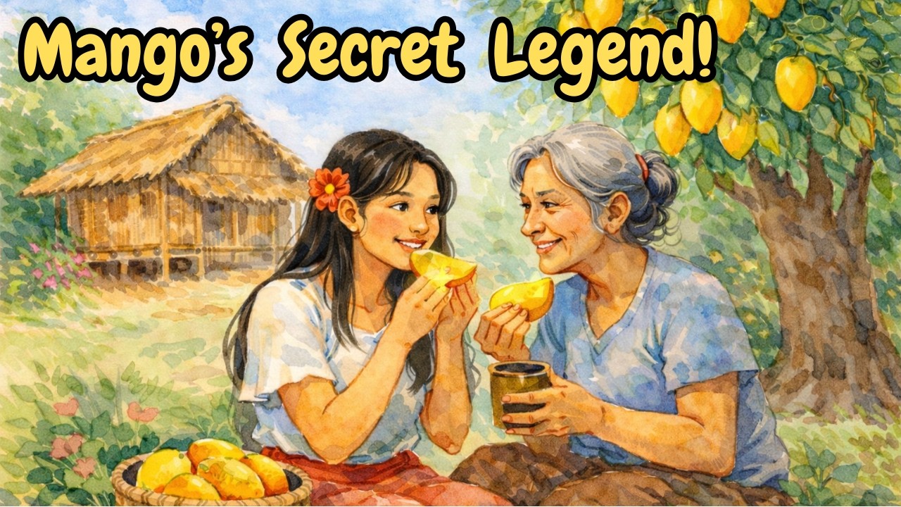The Legend of the Mango | Level 1 English Story for Beginners | Filipino Folk Tale