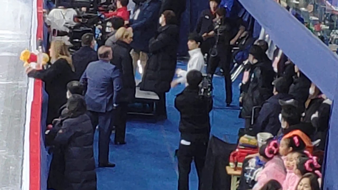 4CC 07.02.20 Fancam Yuzuru Hanyu before 6-min Warm-Up