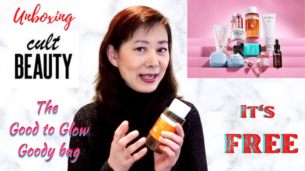 Unboxing Cult Beauty The Good to Glow Goody Bag