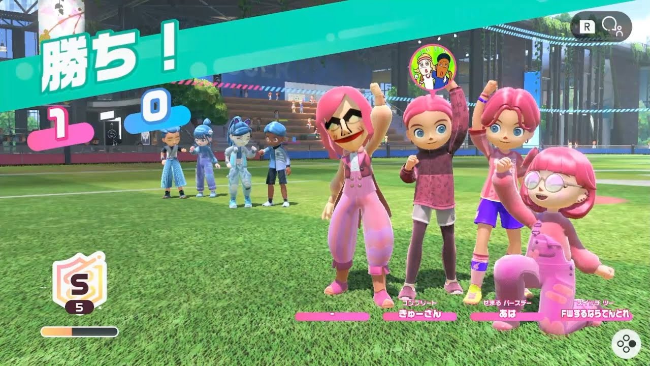 Switch Sports サッカー：最近のゴール集 その86