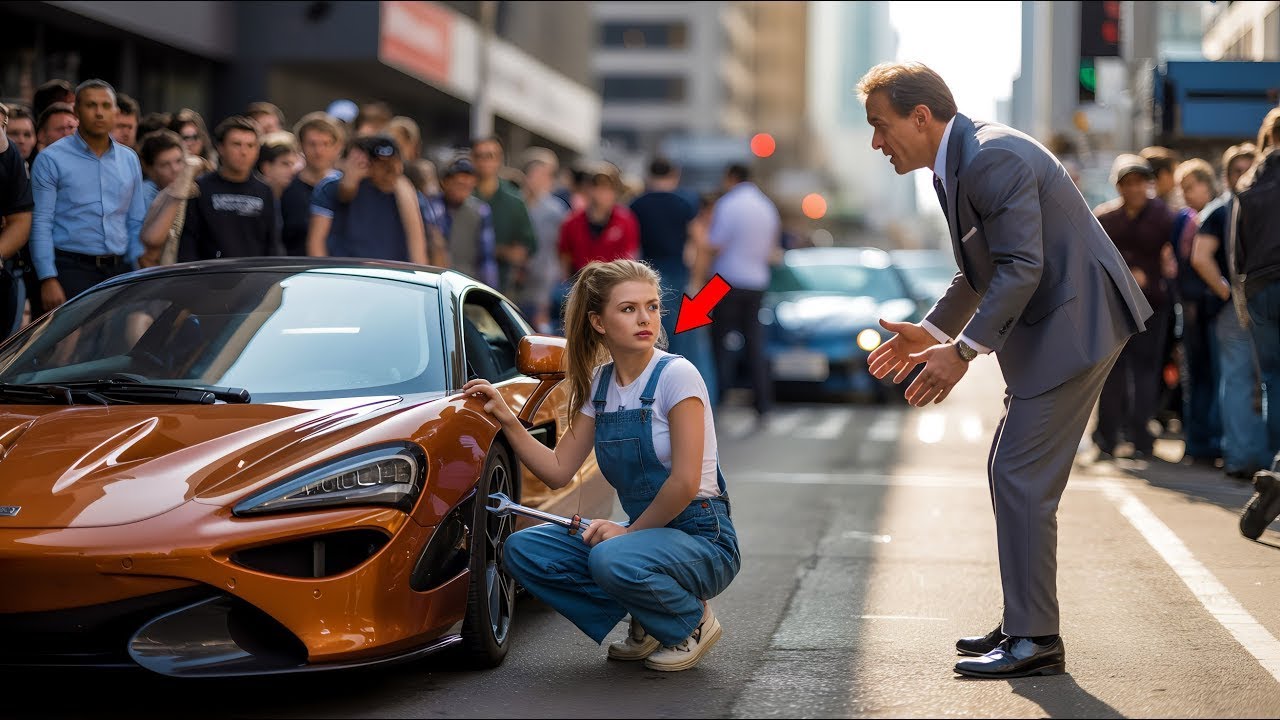 Дочь механика чинит McLaren — миллиардер-гендиректор в шоке!