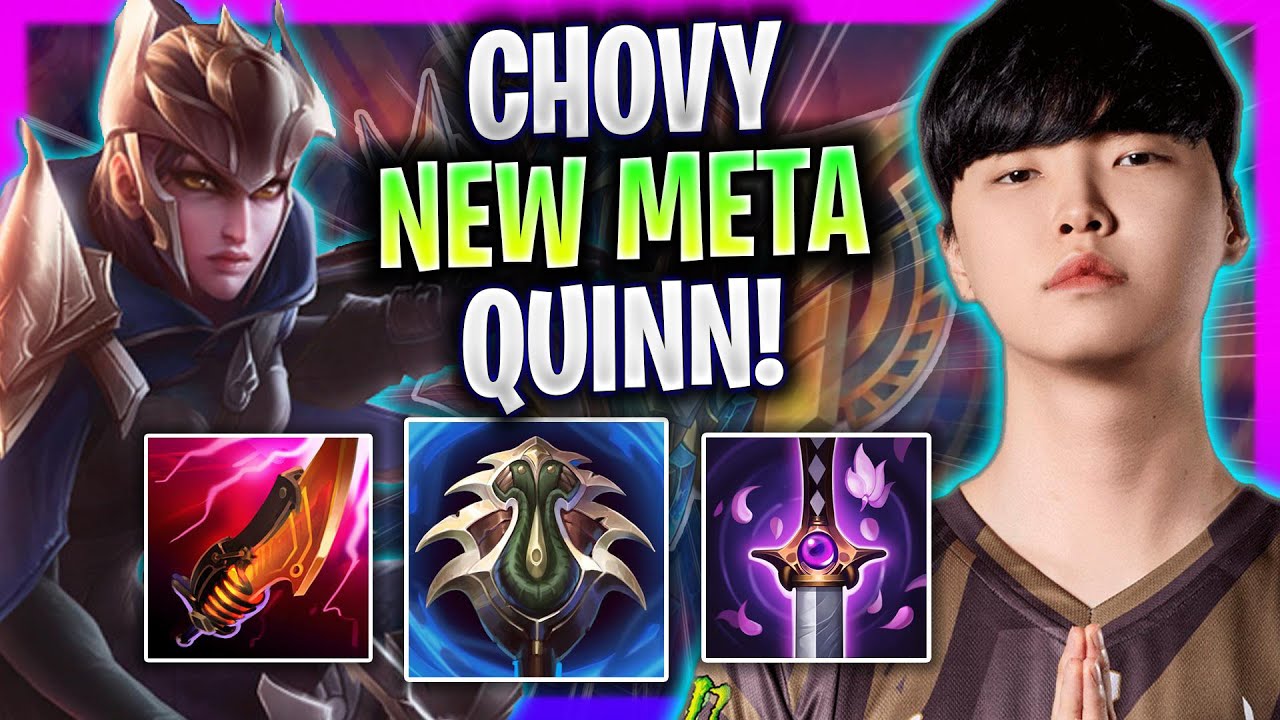 CHOVY TRIES THE NEW META QUINN MID! - GEN Chovy Plays Quinn Mid vs Twisted Fate! | Season 2024