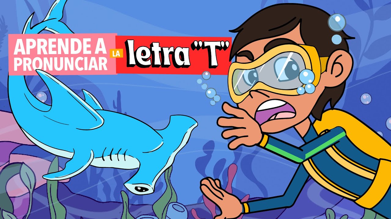 Aprende la LETRA T - ta te ti to tu - ¿Cómo suena la letra T? -  🍅 La T de tomate