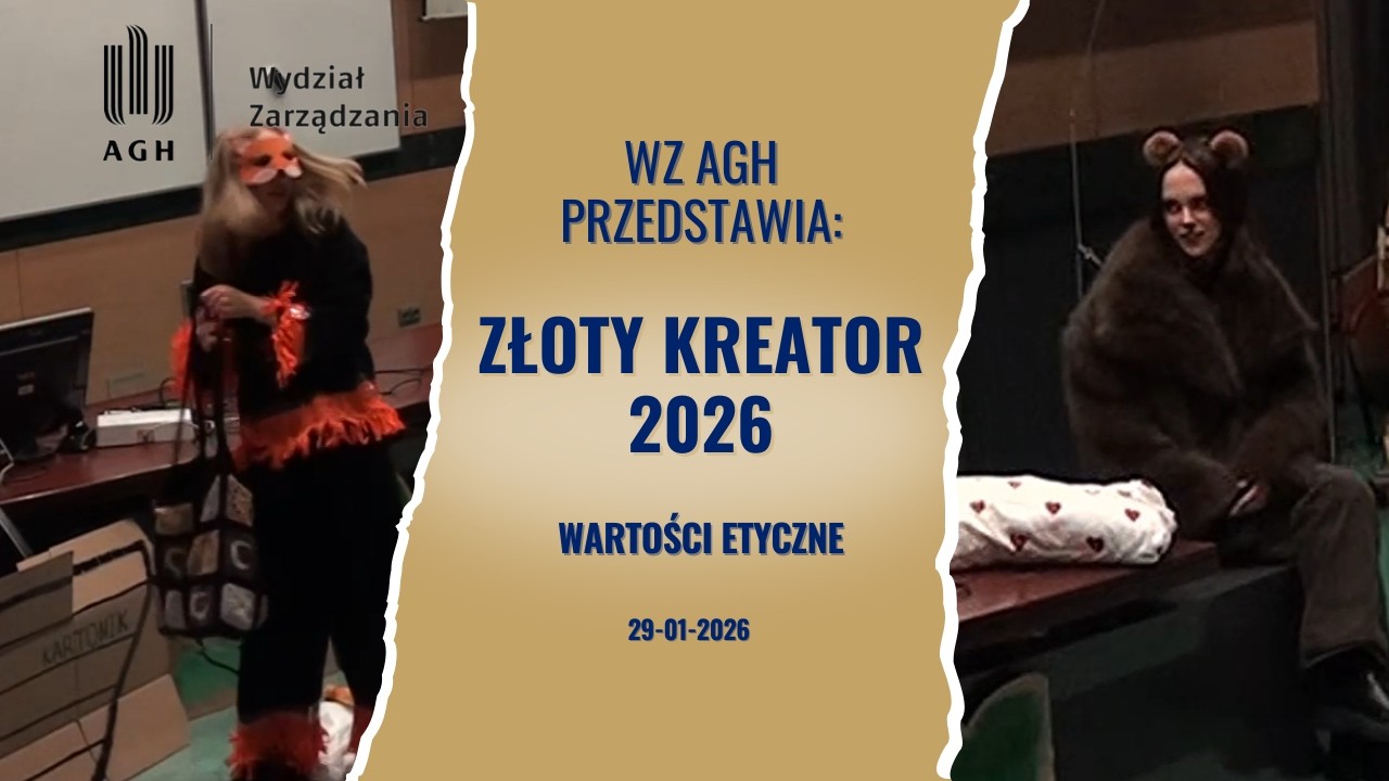 Złoty Kreator 2026 -  Wartości etyczne