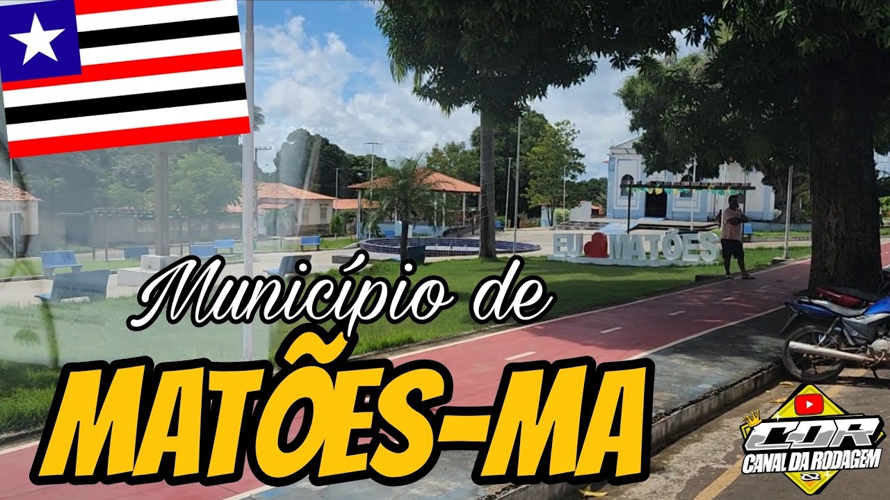 Conheçam o Município de Matões, região sudeste do Maranhão próximo a divisa com o Piauí. MA-262