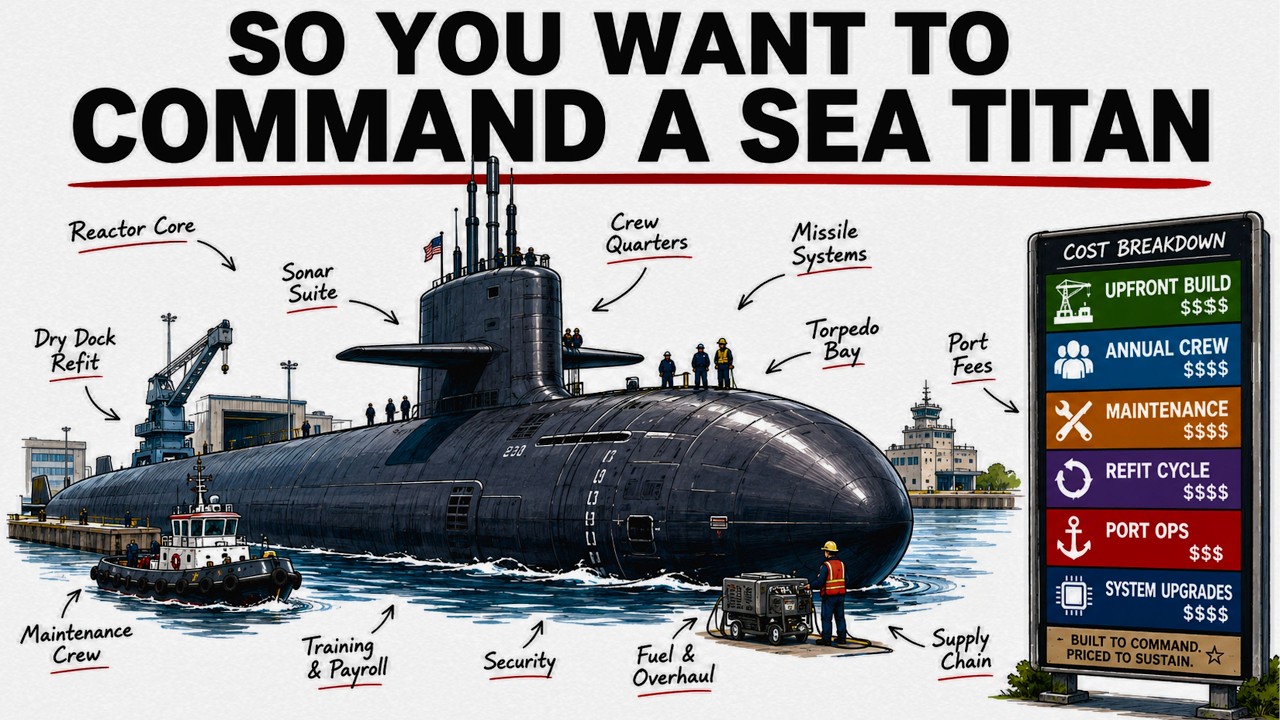 The Economics of Owning a Nuclear Submarine