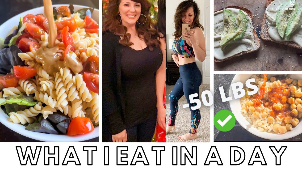 what i eat in a day for vegan weight loss / plant based (also life update)