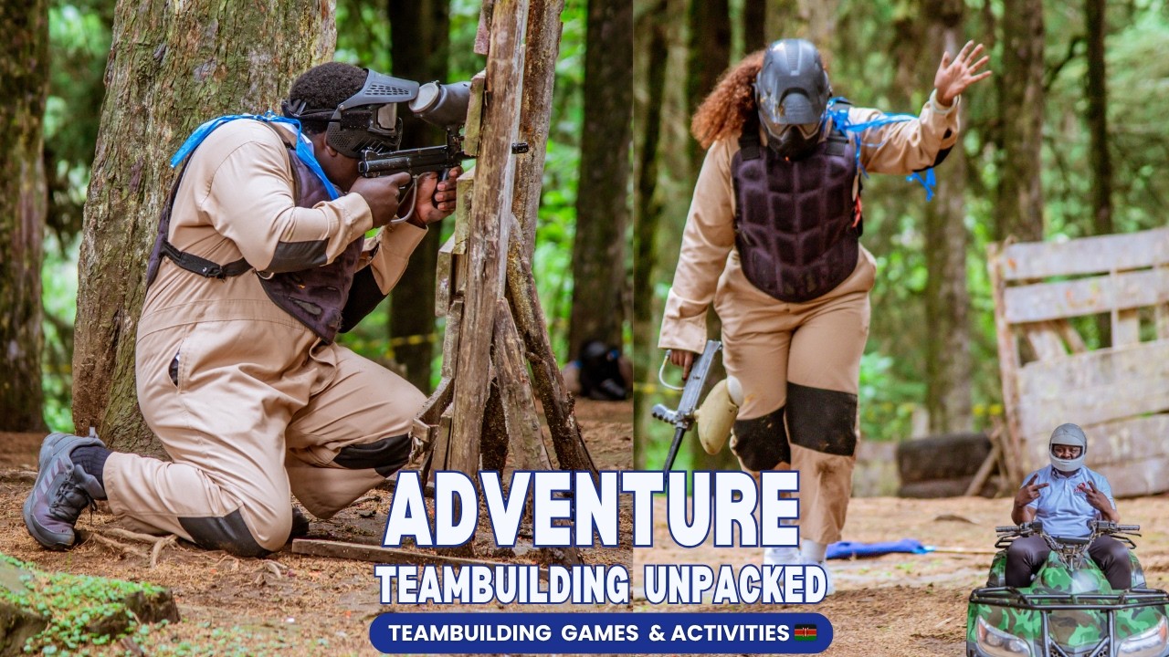 Ultimate Corporate Adventure Teambuilding in Kenya 🇰🇪 | Paintballing, Ziplining & Quad Biking!