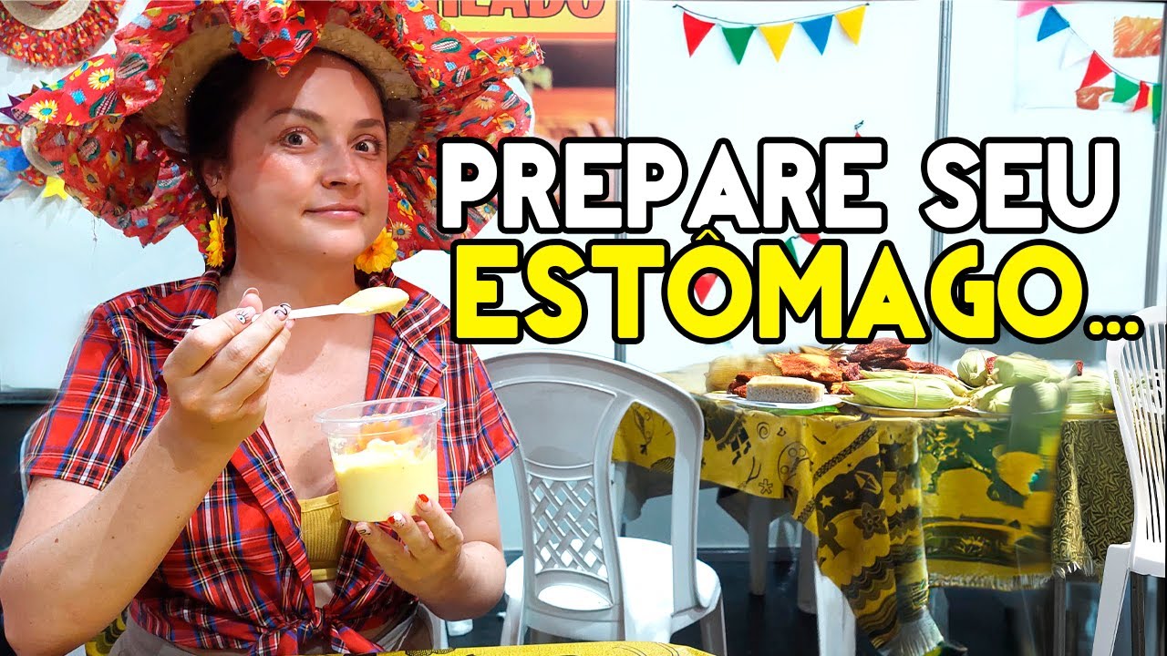 CANA, TRIPAS E MUNGUZÁ: russa PROVANDO COMIDAS no São João no NORDESTE