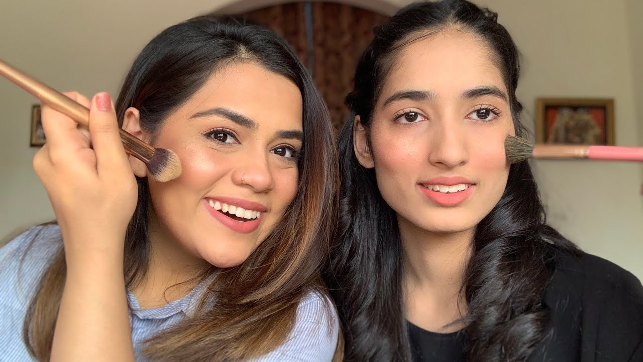 Chit Chat Get Ready With Us ✨ Makeup, Q/A and so much fun ft. MY SISTER💋❤️