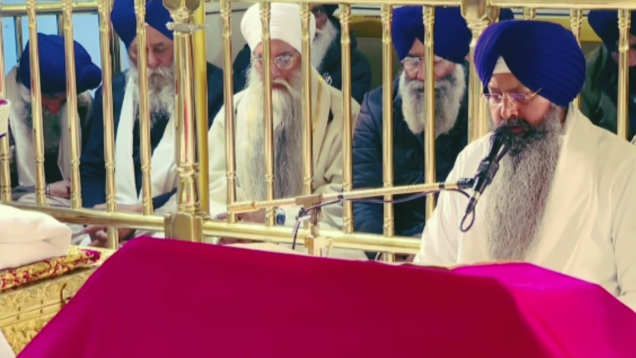 Hukamnama sachkhand sri Darbar sahib today live golden temple amritsar 