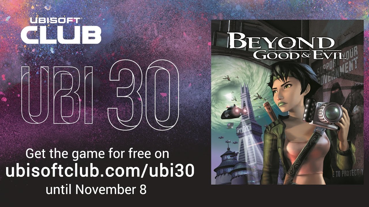 Ubi30 Giveaway - Beyond Good & Evil
