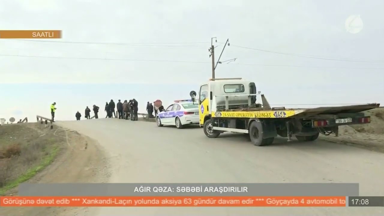 SAATLIDA BAŞ VERMİŞ AVTOQƏZANIN SƏBƏBLƏRİ ARAŞDIRILIR. 
